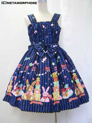 CL / Candy Star Rabbit Shirring JSK by Metamorphose Temps de Fille