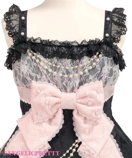 Princess Ribbon Decoration JSK by Angelic Pretty