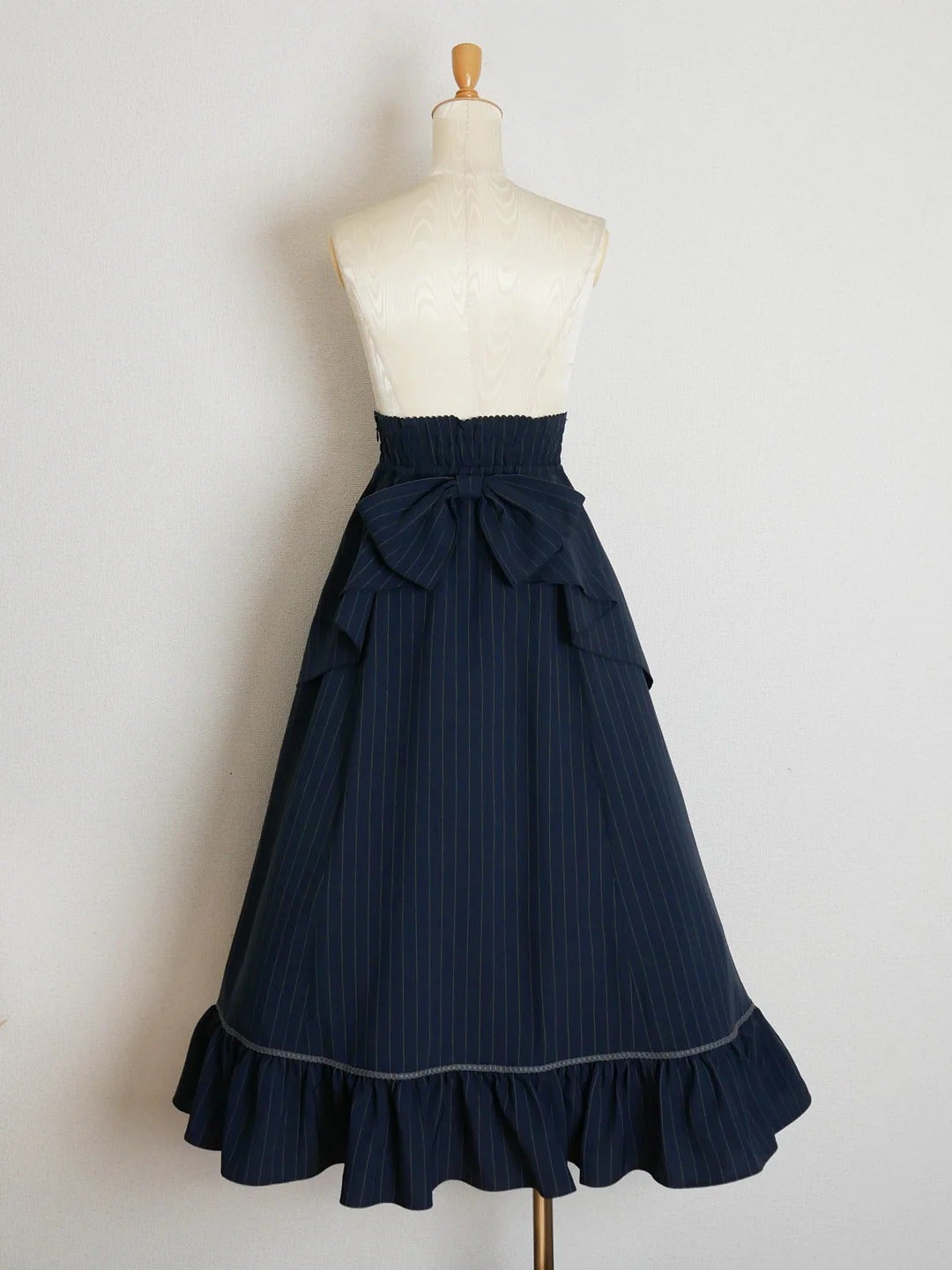 Knights Never Ruffle Ribbon Skirt by Victorian Maiden