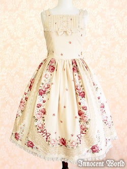 Innocent World ラウレッタローズジャンバースカート Lauretta Rose JSK by Innocent World
