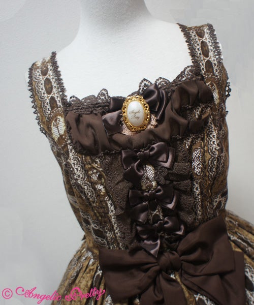 Cameo Window Tiered JSK by Angelic Pretty