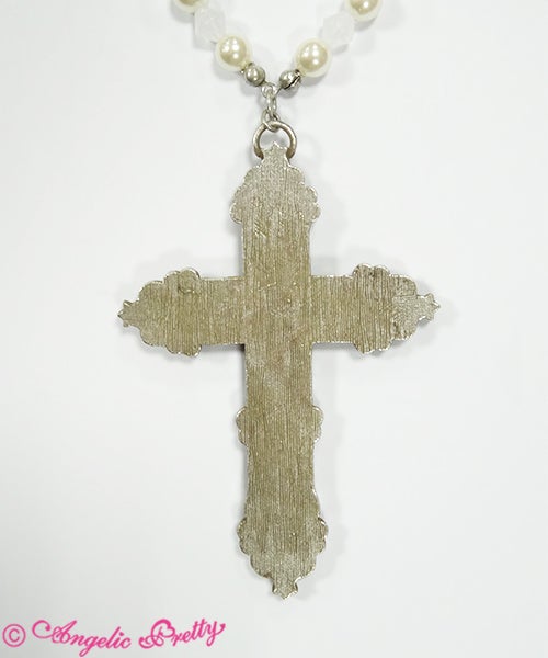 アクセサリー Angelic Pretty Brilliant Cross Necklace Brilliant Cross Necklace by Angelic Pretty