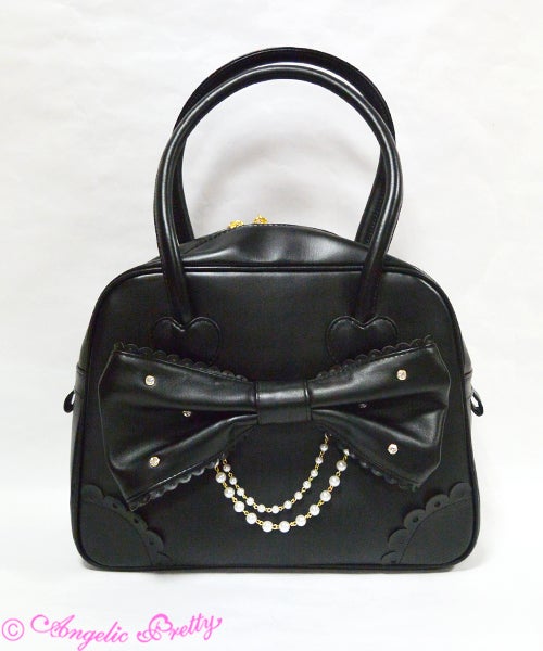 Jewel Ribbon Boston Bag (2014) by Angelic Pretty