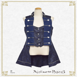 Lace Jacquard Vest by Alice and the Pirates