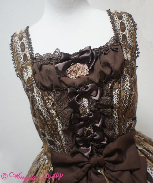 Cameo Window Tiered JSK by Angelic Pretty