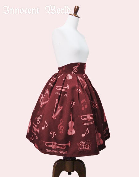 Orchestra Instruments Skirt by Innocent World