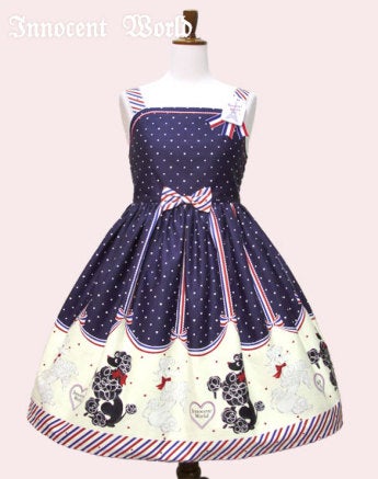 French Poodle High Waist JSK by Innocent World