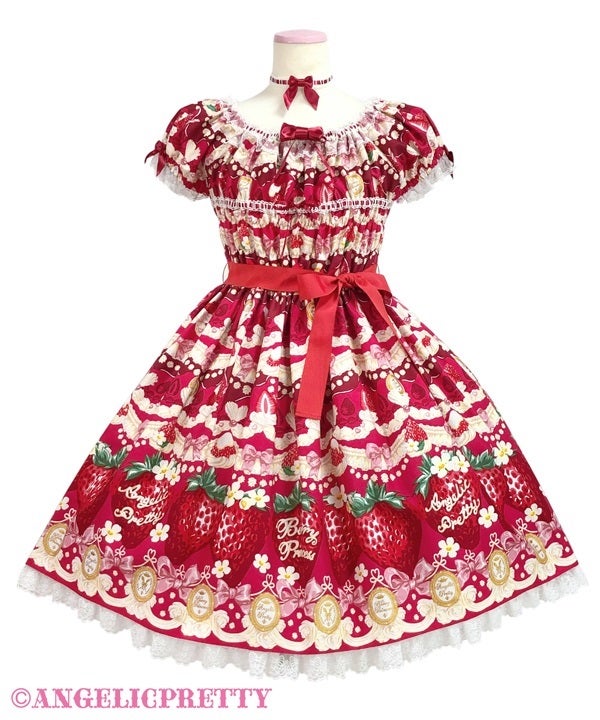 Melty Berry Princess OP (2024) by Angelic Pretty