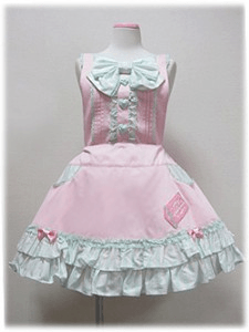 Melty Chocolate Patch Salopette by Angelic Pretty