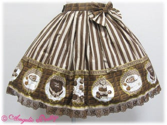 Melty Chocolate Skirt (2010) by Angelic Pretty