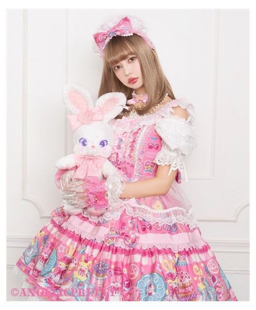 Toy's Donut Diner Apron Dress Set by Angelic Pretty