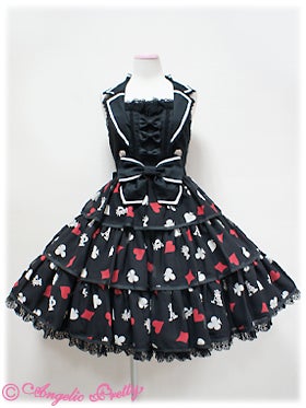 Royal Cards Magician JSK by Angelic Pretty