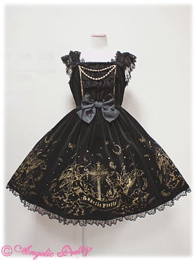 Gloria Shoulder Frill JSK by Angelic Pretty