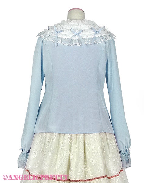 Airy Frill Blouse (2022) by Angelic Pretty