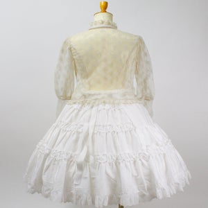 Amelia Lacy Blouse Cardigan by Victorian Maiden