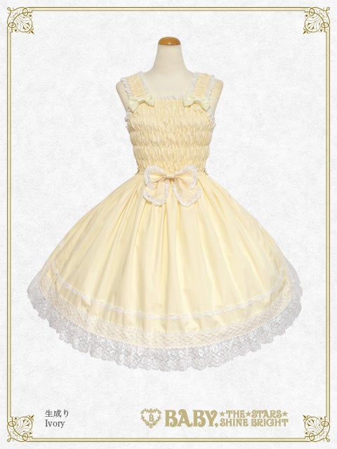 Shirring Princess JSK (2022) by Baby, the Stars Shine Bright