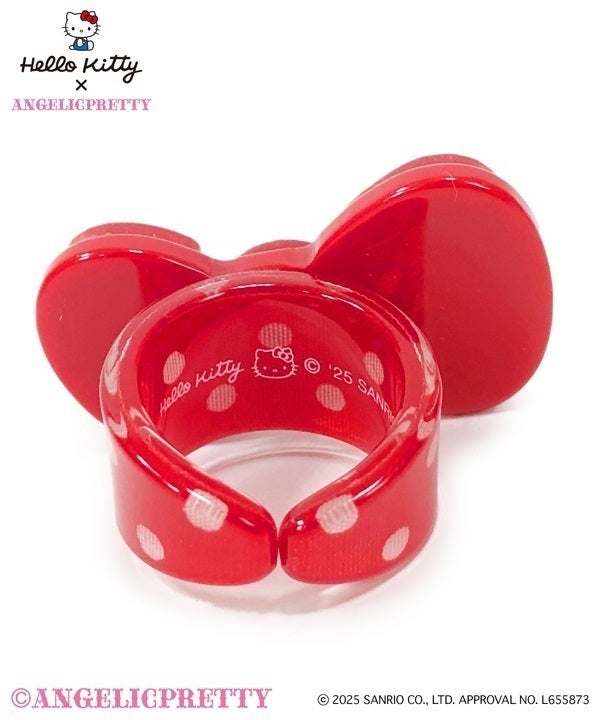 MTO] Hello Kitty Ribbon Ring (2025) by Angelic Pretty