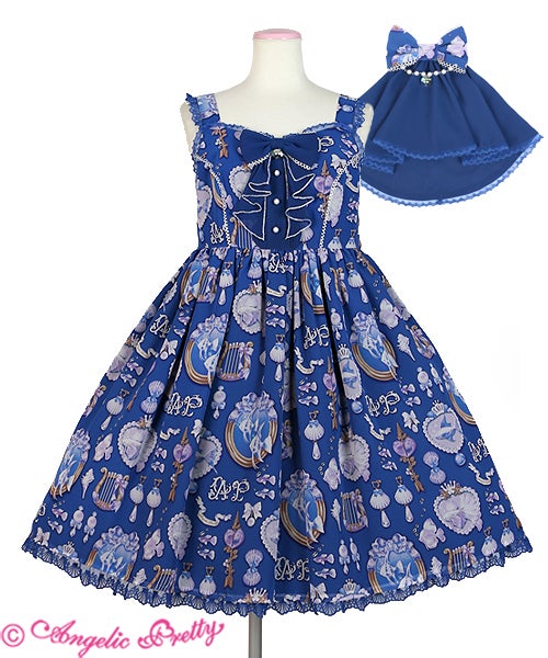 Jewelry Aquarium Special JSK Set (2020) by Angelic Pretty