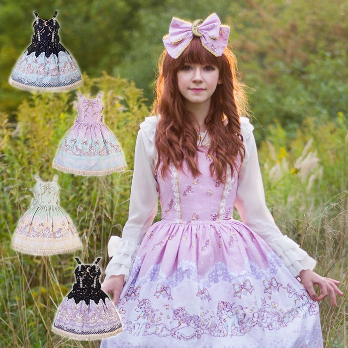 Unicorn and Friends JSK (Mirrored) (L598) by Bodyline