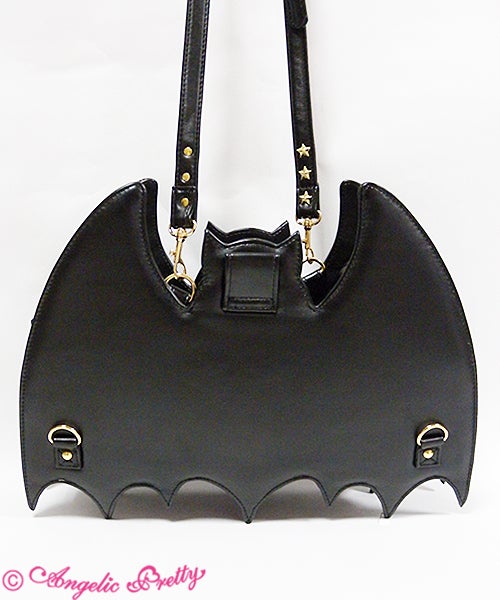 Horror Bat Pouch (2018) by Angelic Pretty