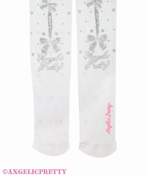 Sweet Ribbon Tights by Angelic Pretty