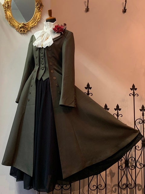 Long Roland Coat Jacket (2020) by Atelier Boz