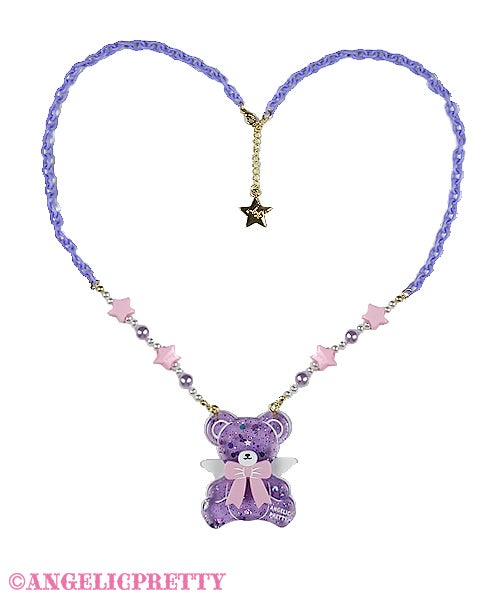 Milky Bear Necklace by Angelic Pretty