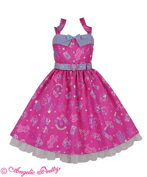 Neon Star Diner Special JSK Set by Angelic Pretty