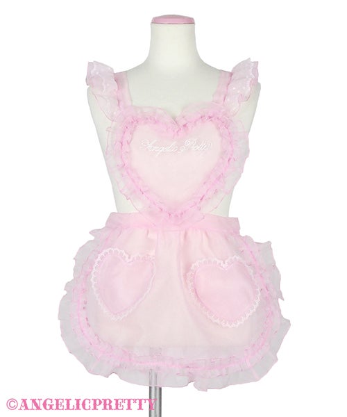 Heart Fairy Frill Apron by Angelic Pretty