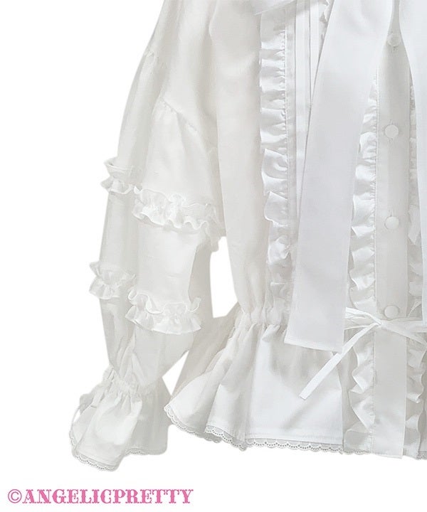 Classic Frill Hooded Blouse by Angelic Pretty