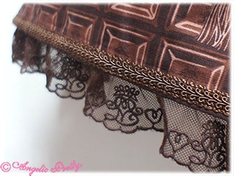 Musee du Chocolat Skirt by Angelic Pretty