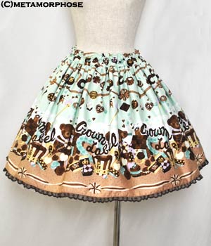 CL / Teddy Chocolatier Mini Skirt by Metamorphose Temps de Fille