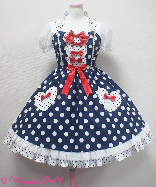 ワンピース Angelic pretty Retro Dot JSK Retro Dot JSK by Angelic Pretty