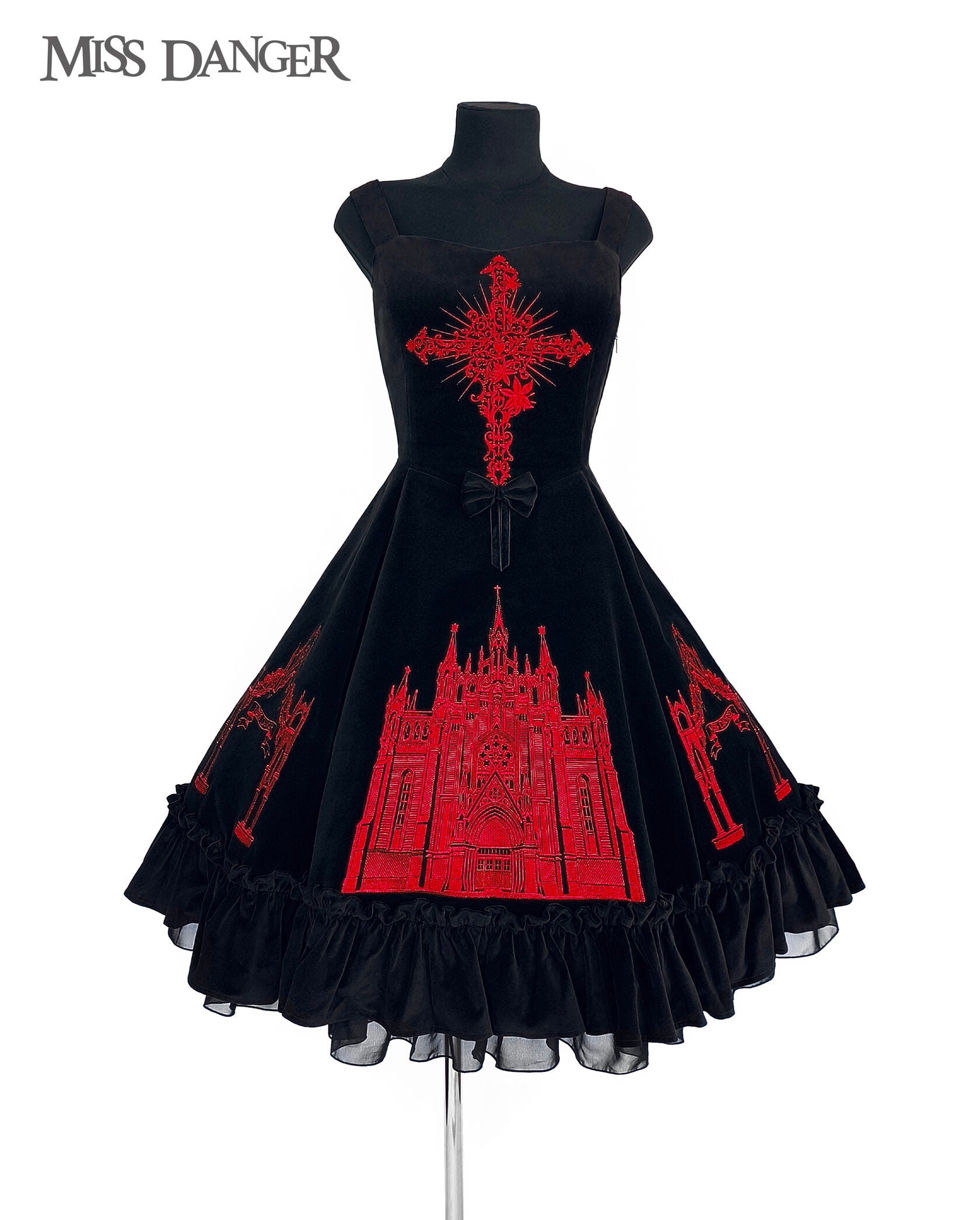 Miss Danger ~ Eternal Gothic Cathedral JSK by Indie Brand