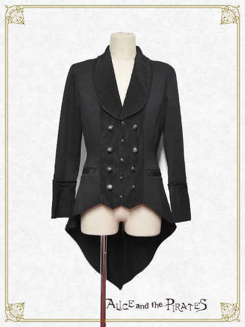 Alice and the PIRATES 燕尾ジャケット Butler Allure and the Door of the Rose Swallowtail Jacket by Alice