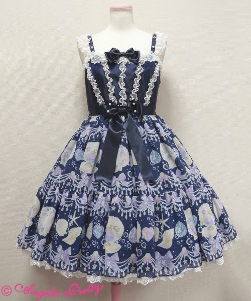 Jewel Marine Tiered JSK by Angelic Pretty