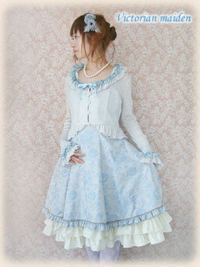 Rose Jacquard JSK by Victorian Maiden