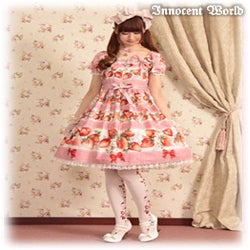 Strawberry Gingham OP by Innocent World