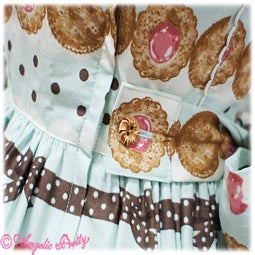 Sweet Cream House JSK with Collar by Angelic Pretty