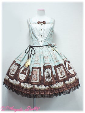 Musee du Chocolat Switching JSK by Angelic Pretty