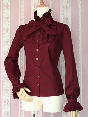 Standing Collar Blouse (2009) by Victorian Maiden