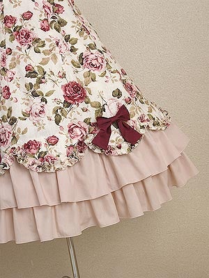 Rose Scalloped OP by Mary Magdalene
