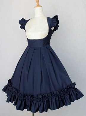 Apron Frill JSK (2014) by Victorian Maiden