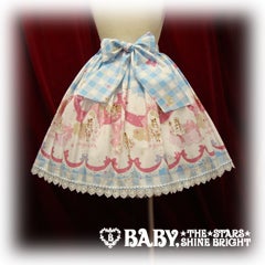 baby アリスのリボン王国柄スカート Alice in Ribbon Kingdom Skirt by Baby, the Stars Shine Bright