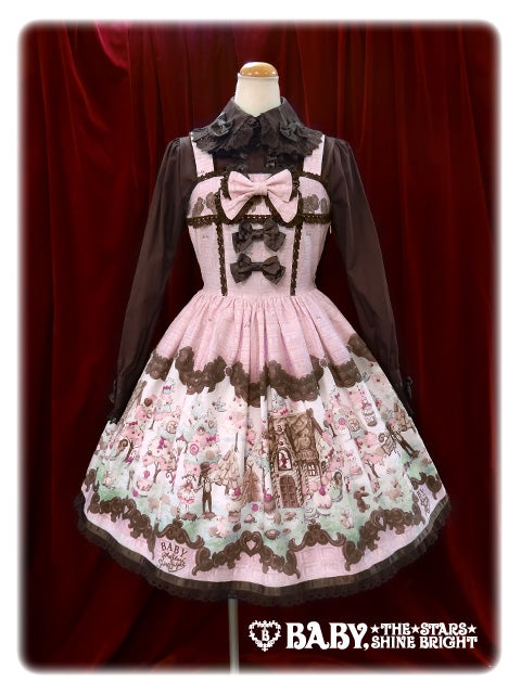 Welcome to the Sweets Hexenhaus Ribbon JSK by Baby, the Stars