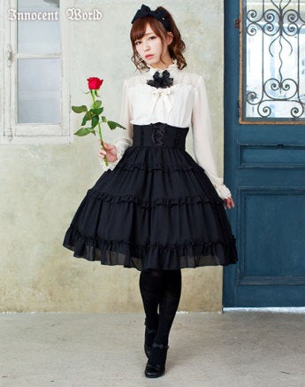 Corset Tiered Skirt by Innocent World