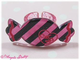 Candy Stripe Ring by Angelic Pretty