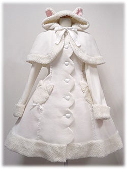 Lovely Cat Ears Coat by Angelic Pretty