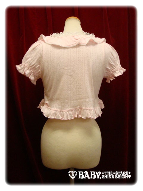 g*t様 baby,the stars shine bright透かし編みボレロ Cherry Patterned Mesh Bolero by Baby, the Stars Shine Bright