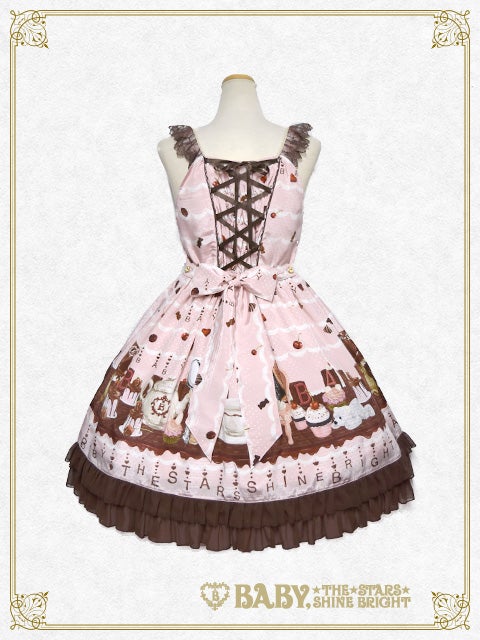 ワンピース Fondant Chocolat Nounours Collection JSK 75541f7d-10d9-4232-9985-